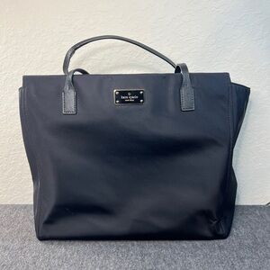 Kate Spade New York Nylon Shoulder Tote Bag - Black